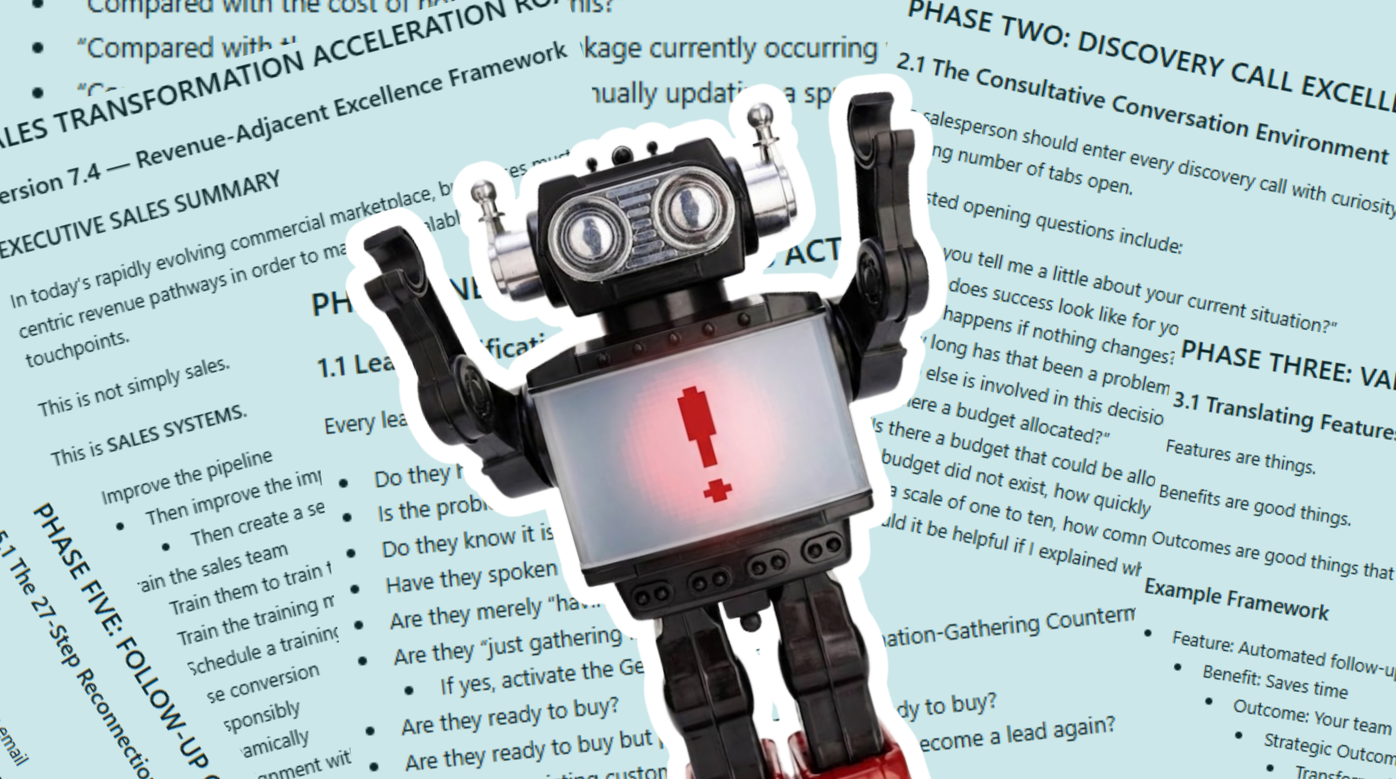 AI WONT FIX YOUR BROKEN SALES SYSTEM